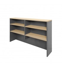 Desk Hutch 1200 Natural Oak - 3 Sizes