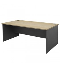 Rectangular Open Slab Desk 1500 Natural OAK - 4 Colours