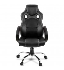 Racer High Back Office Chair Black R22G - Check Stock*