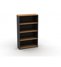 Open Bookcase 1500H Beech - And 5 Colours