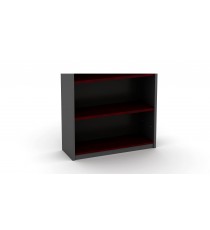 Small Open Bookcase 900H Redwood - And 5 Colours