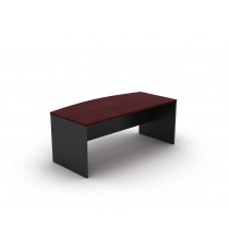 Bow Front Office Desk 1800 - 5 Colours