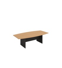  Boat Shaped Boardroom Meeting Table 2400W - 5 Colours