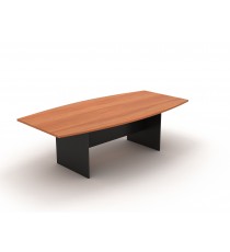  Boat Shaped Boardroom Meeting Table 2400W - 5 Colours