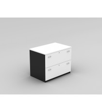 2 Drawers Lateral Filing Cabinet WHCH - And 4 Colours