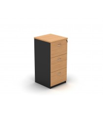 3 Drawer Filing Cabinet Beech - 3 Colours