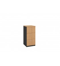 3 Drawers Filing Cabinet - BEECH