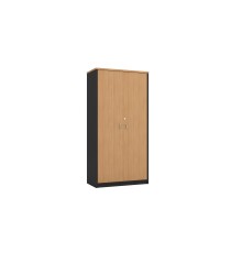 Full Door Stationery Cupboard 1800 BEECH - More Colours