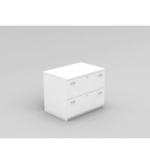 2 Drawers Lateral Filing Cabinet - 4 Colours