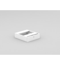 Single Drawer For Desk White - 3 Colours