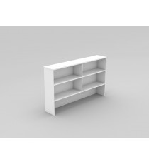 Desk Hutch 1800 WHITE - with 5 Colours