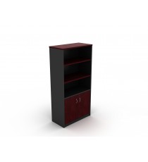 Half Door Stationery Cupboard Redwood - 5 Colours