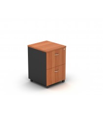 Mobile Pedestal 2 Drawers CHERRY - 5 Colours