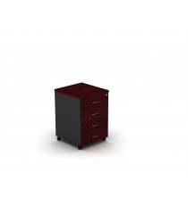 Mobile Pedestal 4 Drawers Redwood - 5 Colours