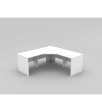 Excel 3 Piece Corner Workstation 1500 - Select Colours
