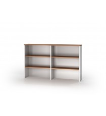Premium WALNUT Desk Hutch 1500 Virginia - 3 Colours