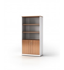 Premium Walnut Stationery Cupboard 1800H - 3 Colours