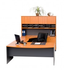Office Furniture Package 5 - Bow front Desk