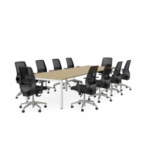 Plaza Boardroom Table 3600 x 1200 - Many Sizes
