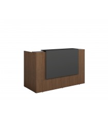 Opal Reception Counter Regal Walnut 1800