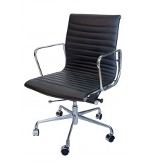 Skot Mid Back Leather Meeting Chair - Projects only
