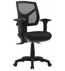 Riox Mesh Medium Back Task Chair With Arms