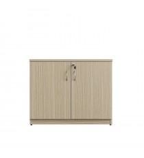 Hinge Door Credenza / Buffet 900W - Tawny Linewood