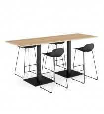 Scope Square High Bech Table 1800x750
