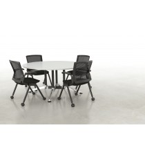 Modulus 4 Posts Round Meeting Table 1400