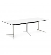 Stano Boardroom Table with Polish Steel Legs 3000