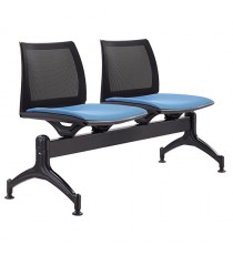 Vinn Mesh Back Beam Seating - Upholstered