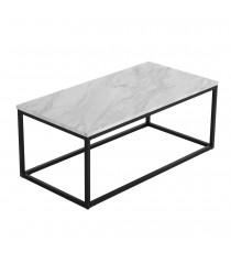 Rectangular Coffee Table - Marble Laminate 