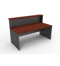 Reception Desk With Hob Redwood 1500 - More Colours