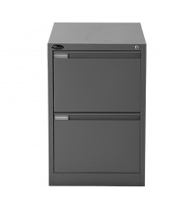 Mercury Vertical Metal Filing Cabinet 2 Drawer 