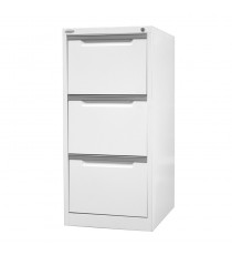 Steelco Wider Filing Cabinet 3 Drawers - White Only
