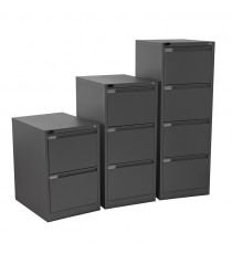 Mercury Vertical Metal Filing Cabinet - 3 Sizes