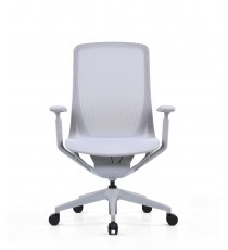 Aria Boardroom Task Chair - Light Grey