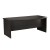 Bow Front Office Desk 2100 - Blackened Linewood
