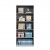 Max Steel Open Shelving Unit - 2100H