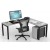 Plaza 50mm Square legs Corner Workstation 1816