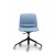 Unica Castor Swivel Upholstered