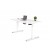 AGILE+ Dual Motors Electric Height Adjustable Desk 1500 