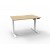 BOOST Light SINGLE Sided Electric Desk 1200 - Budget Model