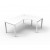Deluxe Infinity Profile Corner Workstation 1815