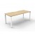 Deluxe Infinity Profile Single Desk 1800