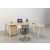 Edge Metal Frame Corner Workstation 1800 - Many Options