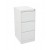 Metal Filing Cabinet 3 Drawers White - More Colours