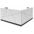 Axis Reception Counter / Reception Desk - Commercial Colours 18x18