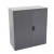 Half Door Metal Stationary Cabinet with Lock 1020H Graphite - More Colours