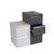 GO Heavy Duty Metal Filing Cabinet 2 Drawers BLACK - More Colours
